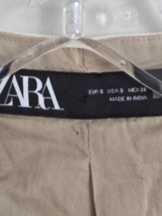 ZARA | floral embroidered waistcoat gilet vest cotton sz S - Picture 5 of 6